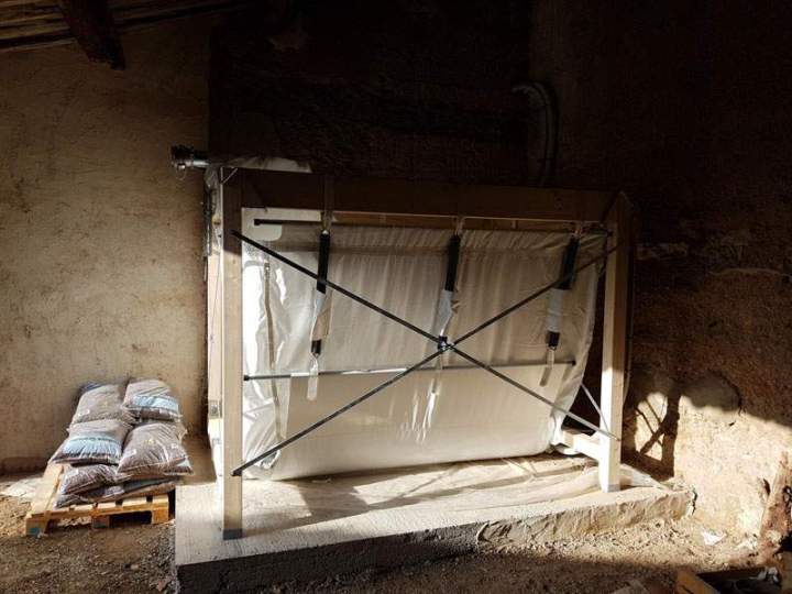 Système complet chauffage à granulés de bois Sarrians